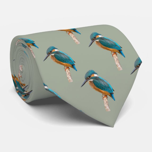 Kingfisher Tie (Rolled)