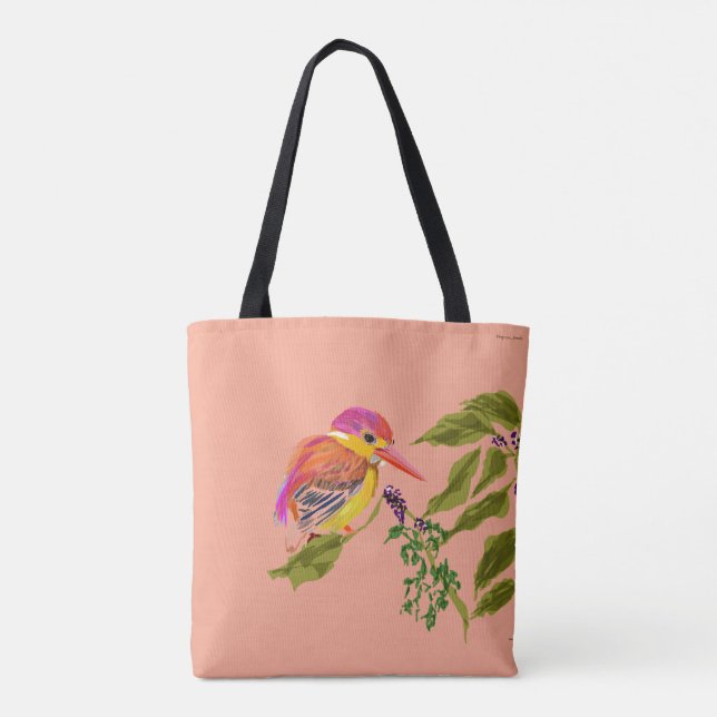 Kingfisher Tote Bag (Back)