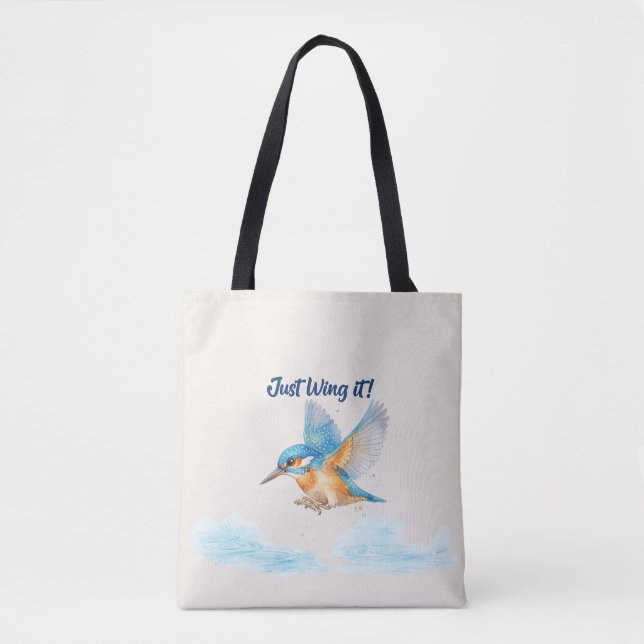 Kingfisher Tote Bag (Front)