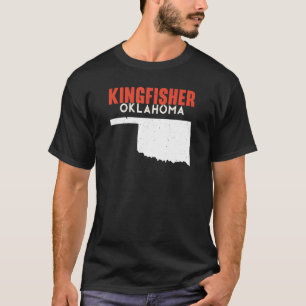 Kingfisher USA State America Travel Oklahoman T-Shirt