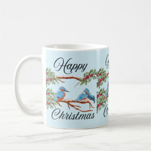 Kingfishers Christmas Coffee Mug