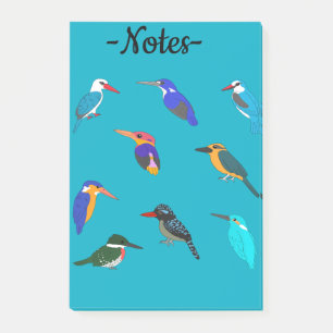 Kingfishers Post-it Notes