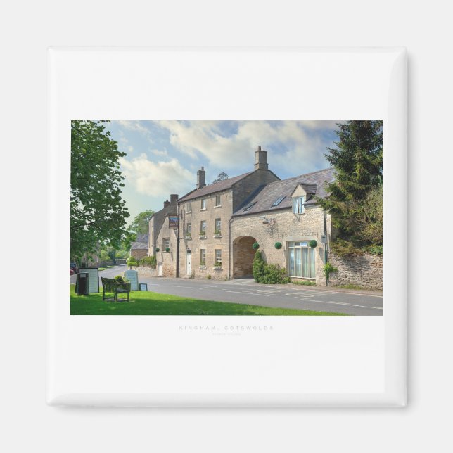 Kingham, Cotswolds Magnet (Front)