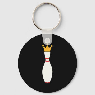 Kingpin  Bowling League Gift Key Ring