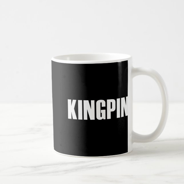 Kingpin Funny Bowling  Coffee Mug (Right)