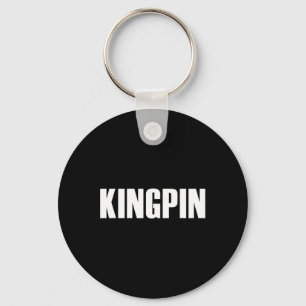 Kingpin Funny Bowling Key Ring