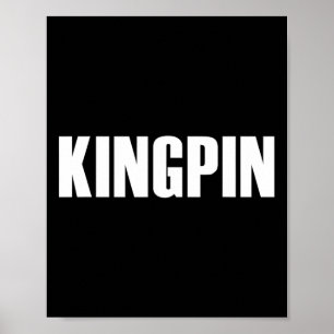 Kingpin Funny Bowling  Poster