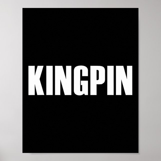 Kingpin Funny Bowling  Poster (Front)