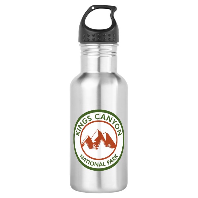 Kings Canyon National Park 532 Ml Water Bottle (Front)