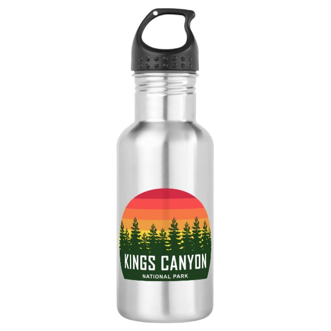 Kings Canyon National Park 532 Ml Water Bottle (Front)