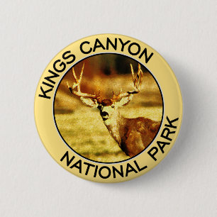 Kings Canyon National Park 6 Cm Round Badge