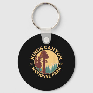 Kings Canyon National Park California Hiking Campi Key Ring