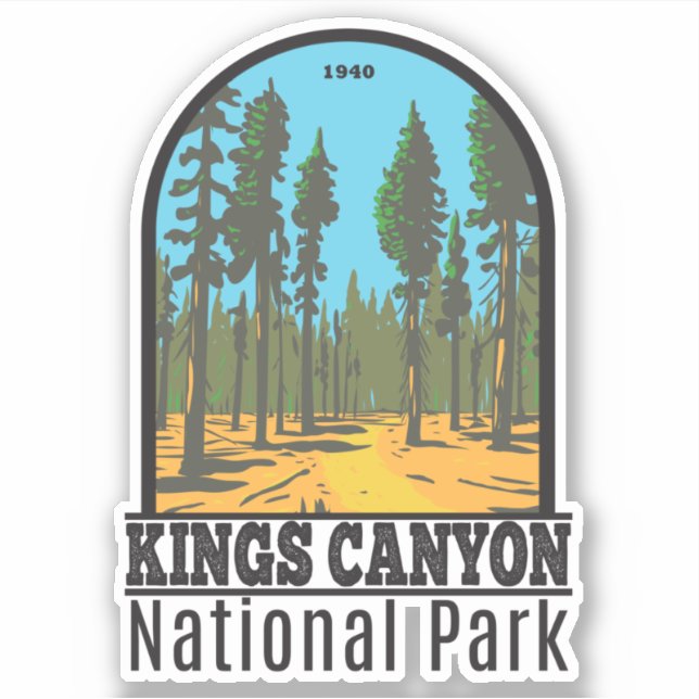 Kings Canyon National Park General Grant Vintage (Front)