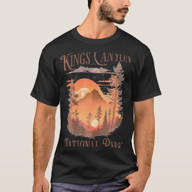 Kings Canyon National Park T-Shirt           (Front)