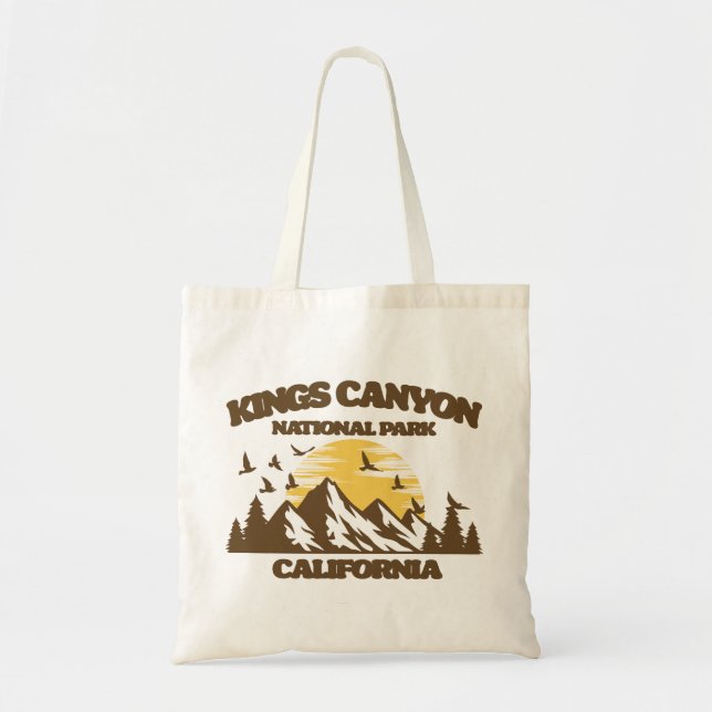 Kings Canyon National Park Tote Bag (Front)