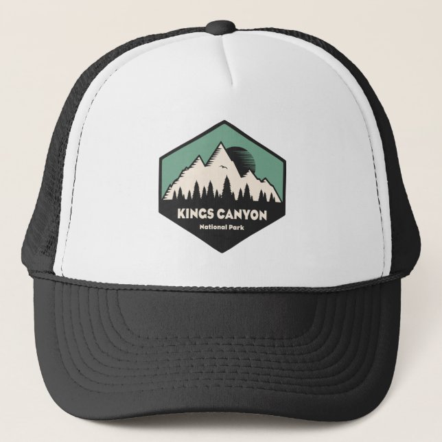 Kings Canyon National Park Trucker Hat (Front)