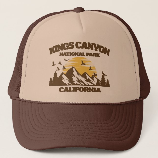 Kings Canyon National Park Trucker Hat (Front)