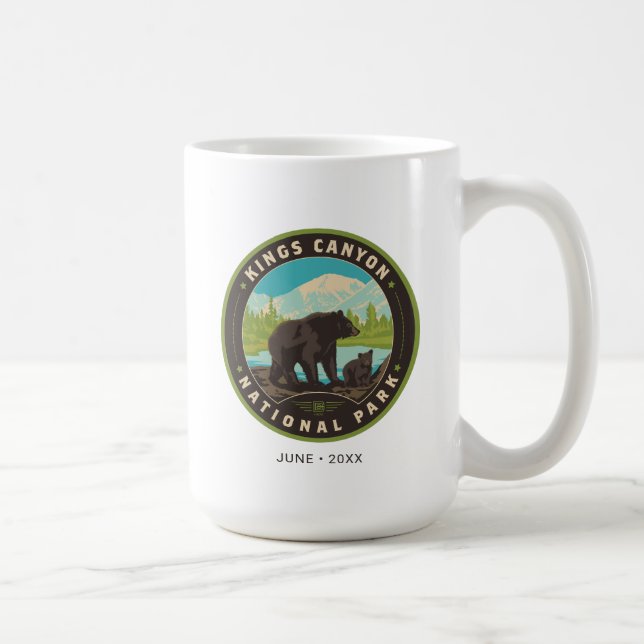 Kings Canyon National Parks Coffee Mug (Right)