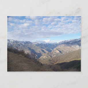 Kings Canyon Overlook Postcard