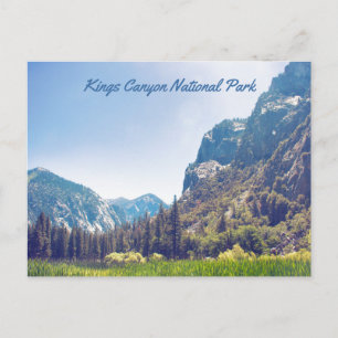 Kings Canyon - Zumwalt Meadow   Postcard