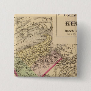 Kings Co, NS 15 Cm Square Badge