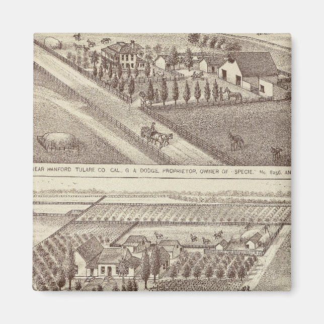 Kings Co ranches Magnet (Front)