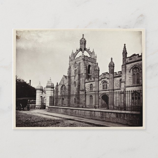 King's College - Aberdeen University - Vintage Postcard (Front)
