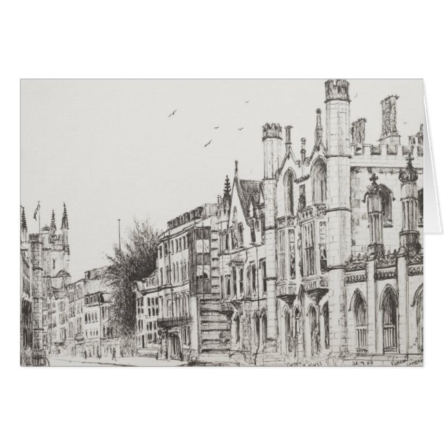 Kings College Cambridge 2007 (Front Horizontal)
