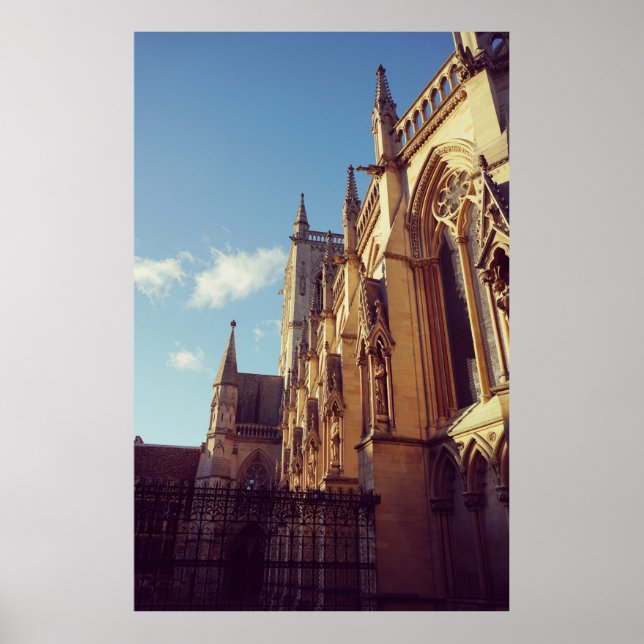 King's College Chapel, Cambridge Poster (Front)