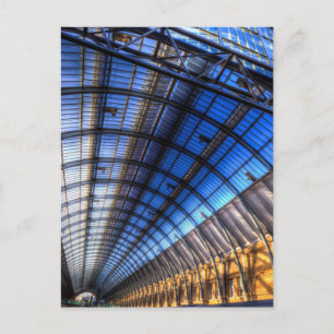 Kings Cross Station London England Postcard