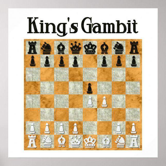 King's Gambit Poster (Front)
