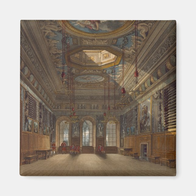 King's Guard Chamber, Windsor Castle, from 'Royal Magnet (Front)