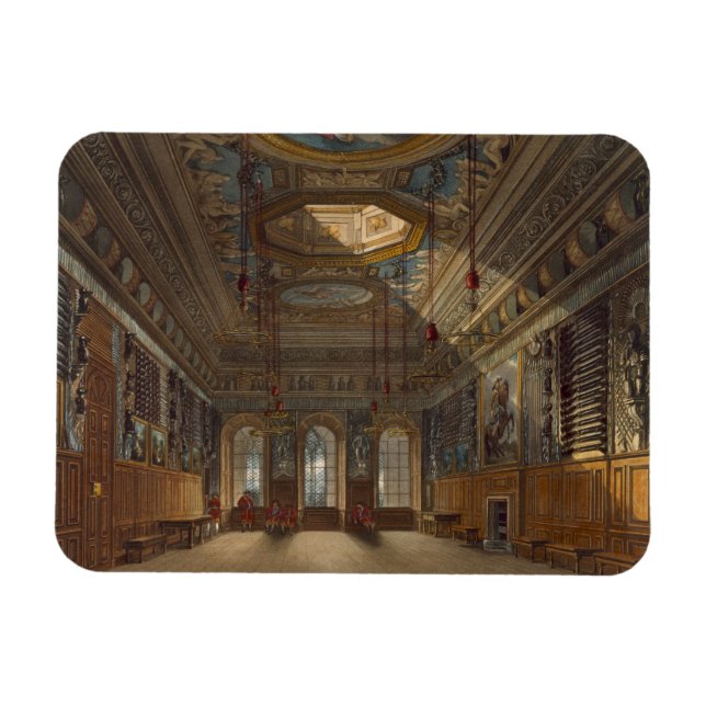 King's Guard Chamber, Windsor Castle, from 'Royal Magnet (Horizontal)