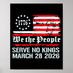 Kings in america march 28 2026 kings day funny  poster