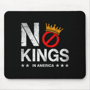 Kings In America Patriotic Pro-Democracy Protest Mouse Pad