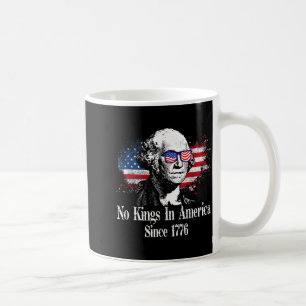 Kings in America Since 1776 Distressed USA Flag Coffee Mug