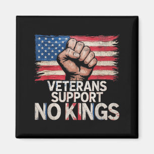 Kings in America Veterans Support Kings American Magnet