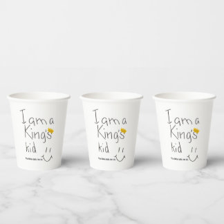 King's Kid Paper Cups