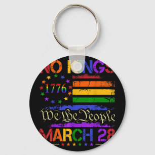 Kings march 28 2026 kings day vintage funny menKin Key Ring