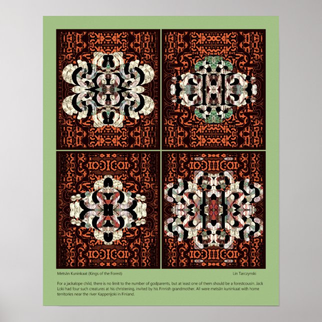 Kings of the Forest (Metsän Kuninkaat) Poster (Front)