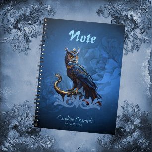 Kings of the skies and land, the majestic owl notebook