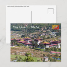 King's palace in Thimphu - Bhutan