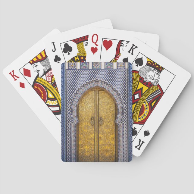 King'S Palace Ornate Doors Playing Cards (Back)