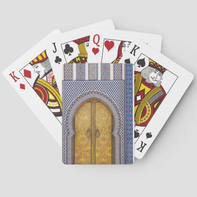 King'S Palace Ornate Doors Playing Cards (Back)