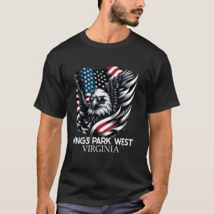 Kings Park West Virginia 4th Of July USA American T-Shirt