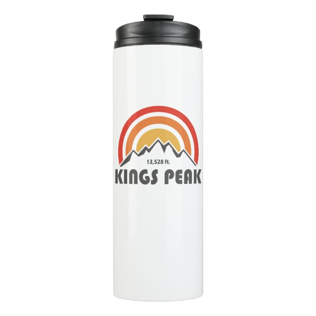 Kings Peak, Utah Thermal Tumbler (Front)