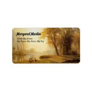 Kings River Canyon 1868 Vintage Label