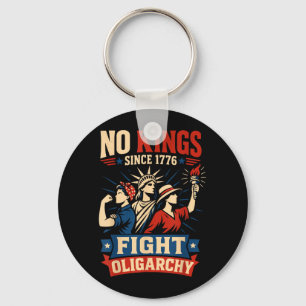 Kings Since 1776 Political Statement Revolutionary Key Ring