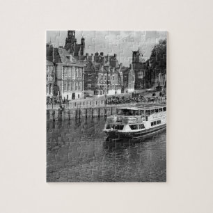 Kings Staithe in the City of York. Jigsaw Puzzle