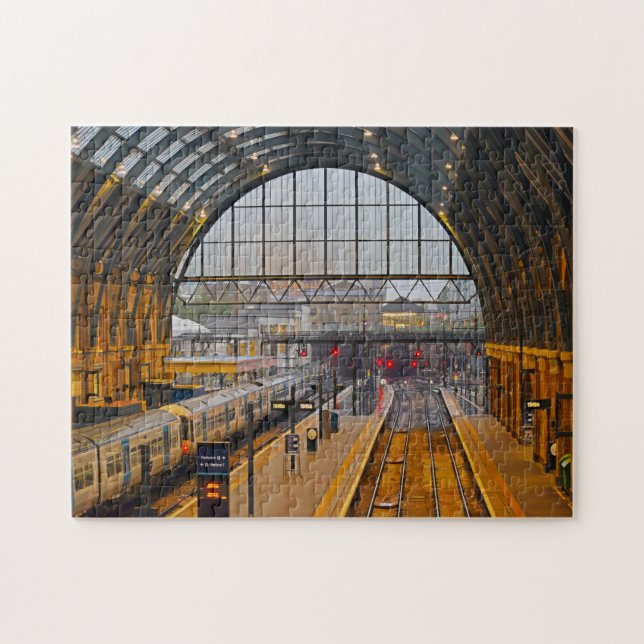Kingscross Station London. Jigsaw Puzzle (Horizontal)
